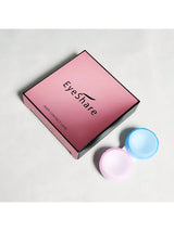 SHEIN EYESHARE (0~-8.00) Myopia Lenses Colored Contacts Lenses For Eyes With Prescription Gray Eyes Contact With Degree,Yearly Use,1 Pair/2Pcs,14.0mm