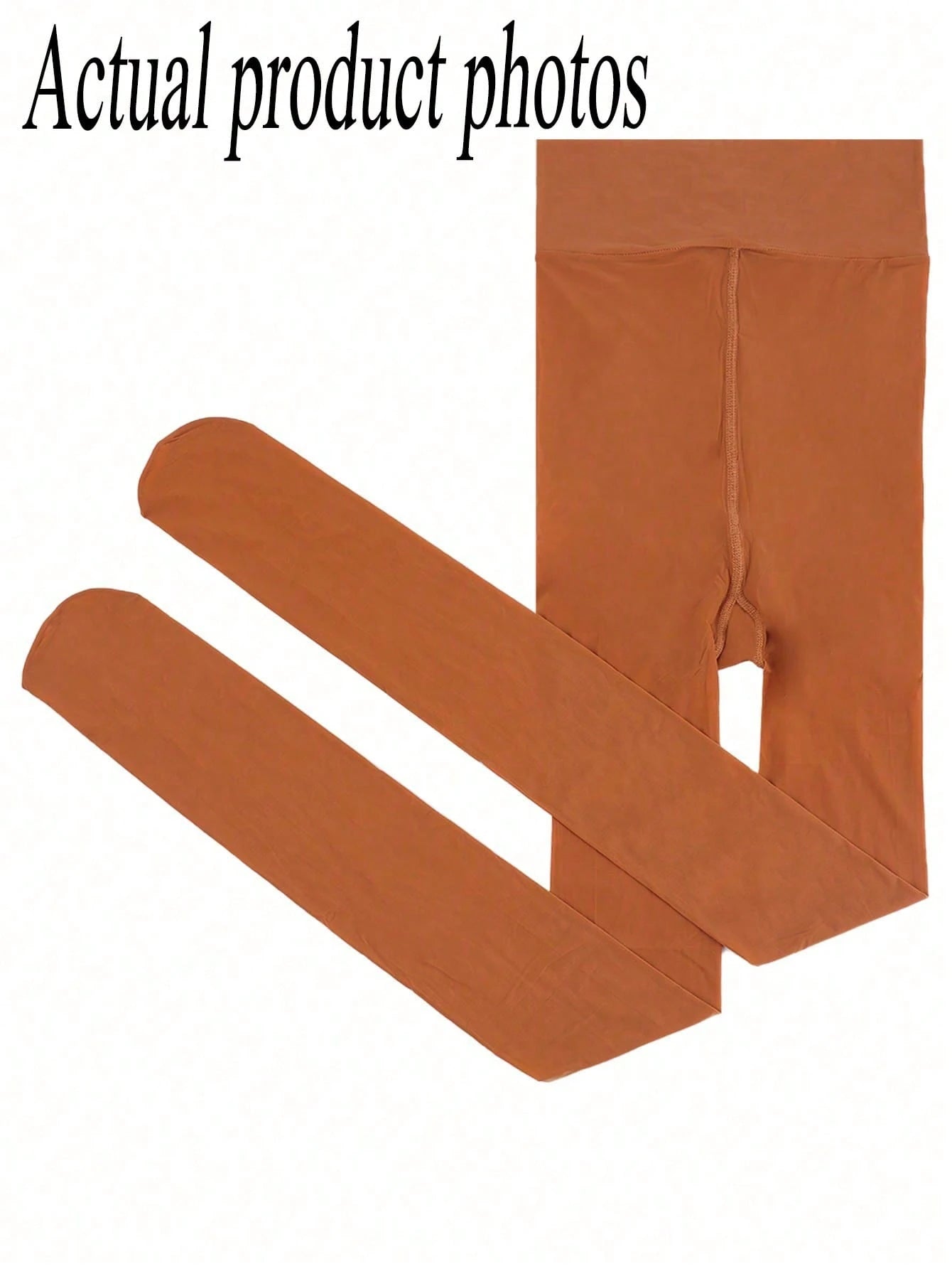 SHEIN 1 Pair Plus Size Sheer Pantyhose