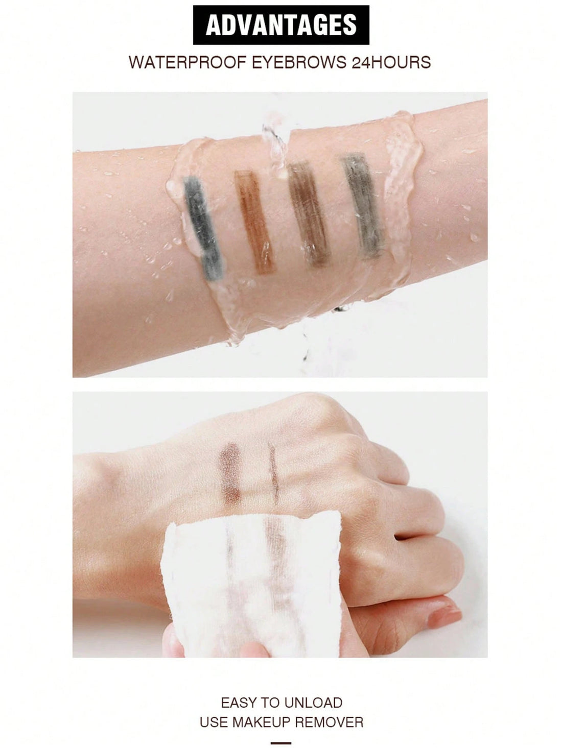 SHEIN 1.5MM Ultra-fine Wild Eyebrow Pencil, Smudge Proof For Brow Makeup - view 4