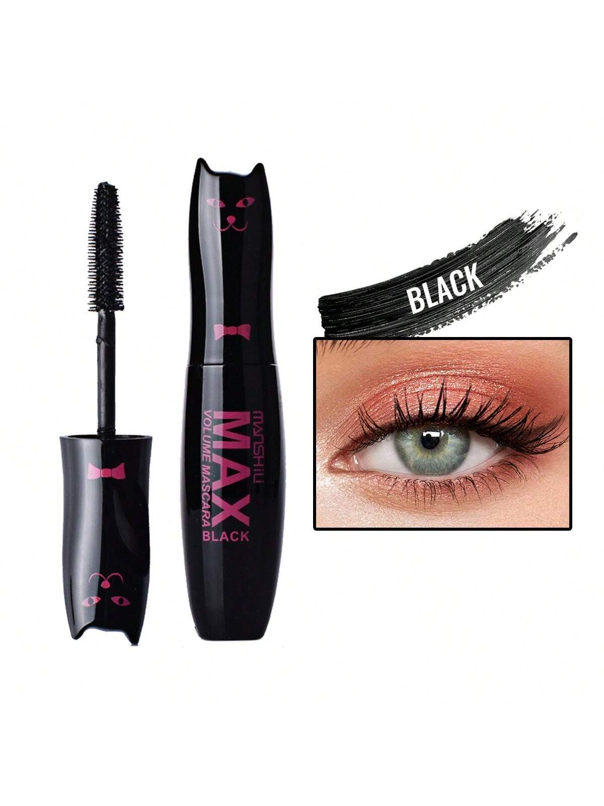 SHEIN Cute Cat Head Shape Curly & Lasting Mascara 10g