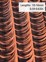 SHEIN Azenlo Cluster Lashes 144 Individual Lashes Clusters Eyelash Stem Lash Clusters With Applicator And Lash Bond And Seal Lash Extension Kit Mix 10-16mm Length C