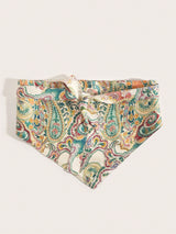 SHEIN 1pc Boho Style Sweet & Fresh Women's Triangle Embroidered Waist Belt