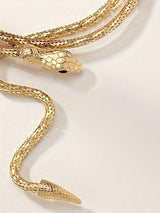 SHEIN 1pc Sexy Snake Design Twist Choker Necklace