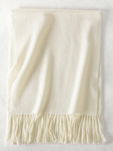 SHEIN 1pc Women Simple Solid Color Regular Style Faux Cashmere Scarf