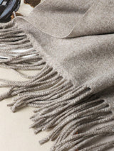 SHEIN 1pc Women's Minimalist Solid Color Faux Cashmere Scarf