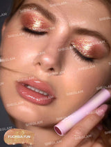 SHEGLAM Crystal Jelly Glaze Stick-Fuchsia Fun Multi-Use Single Eyeshadow Stick Glitter Shimmer Long-Lasting High Pigment