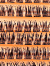 SHEIN Azenlo Cluster Lashes 144 Individual Lashes Clusters Eyelash Stem Lash Clusters With Applicator And Lash Bond And Seal Lash Extension Kit Mix 10-16mm Length C