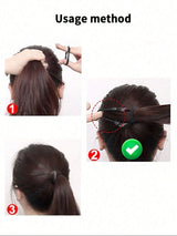 SHEIN 3pcs Women High Elastic Natural Shiny Solid Minimalist Elegant Casual Invisible Scrunchies Hair Ties