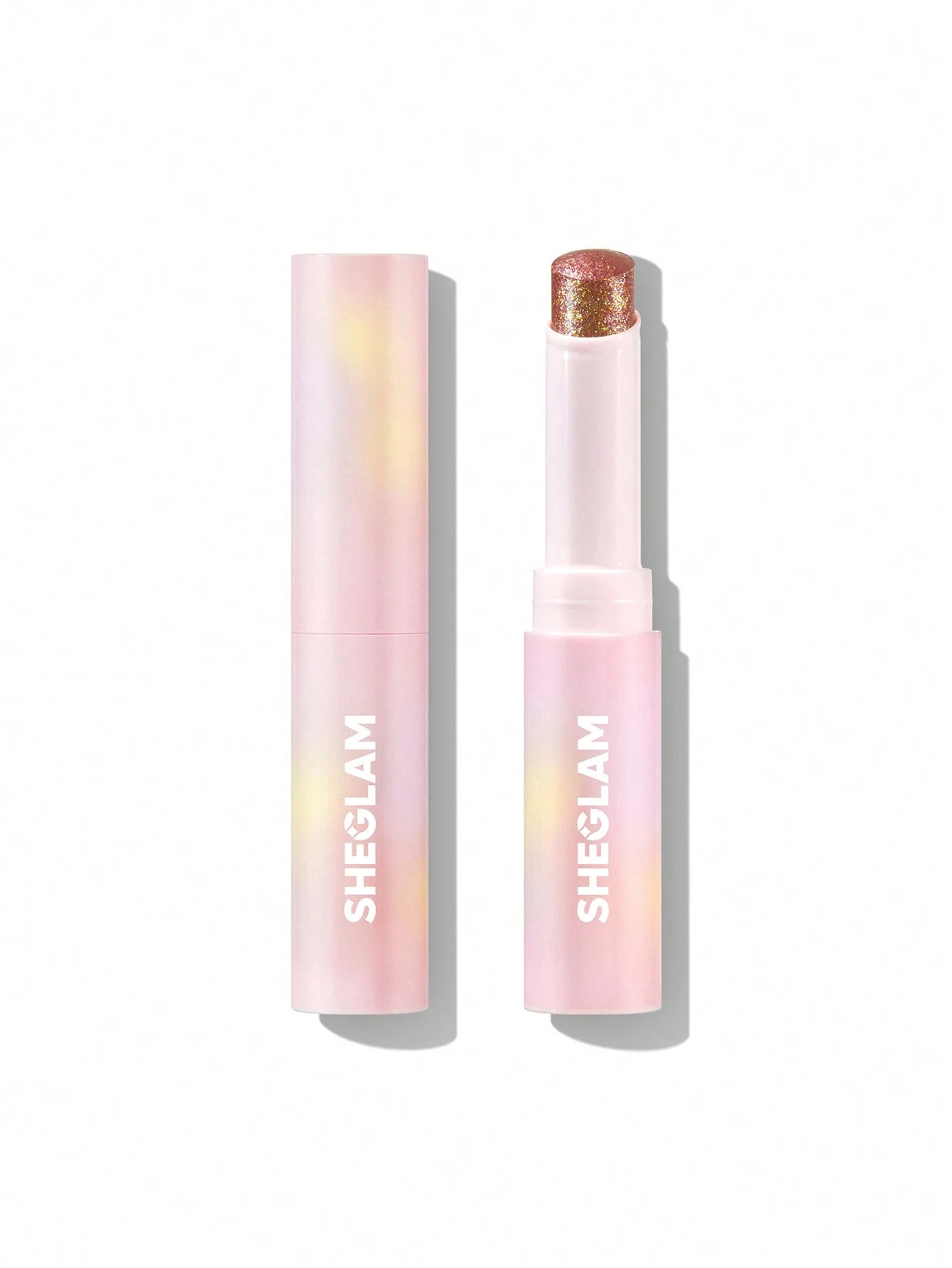 SHEGLAM Crystal Jelly Glaze Stick-Fuchsia Fun Multi-Use Single Eyeshadow Stick Glitter Shimmer Long-Lasting High Pigment