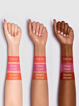 SHEGLAM X Frida Kahlo Self Portrait Cream Blush-Flower Crown  Cream To Powder Blush Long Lasting High Pigment Hydrating Natural Glowing Lightweight Soft Smooth Blusher Black Friday Sale New Years Gift Hot Pink Rosa Blush