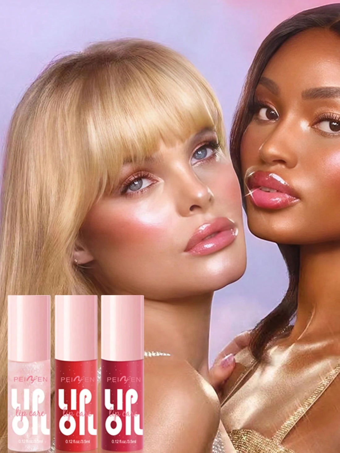 SHEIN 6-Piece Hydrating Lip Oil Gloss Set - view 3