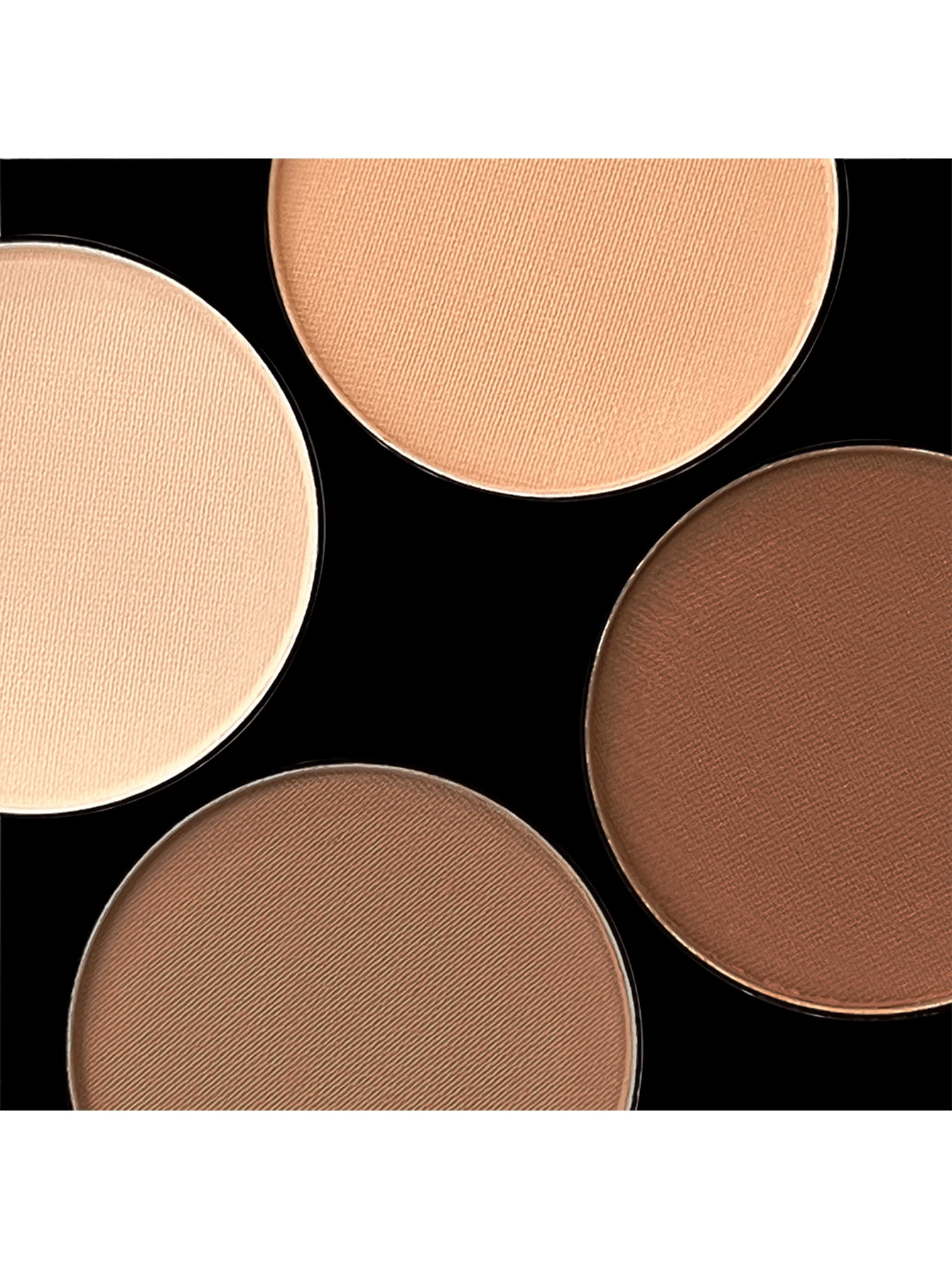 SHEIN 6-Color Matte Contour Powder V-FACE Compact Shadow Powder