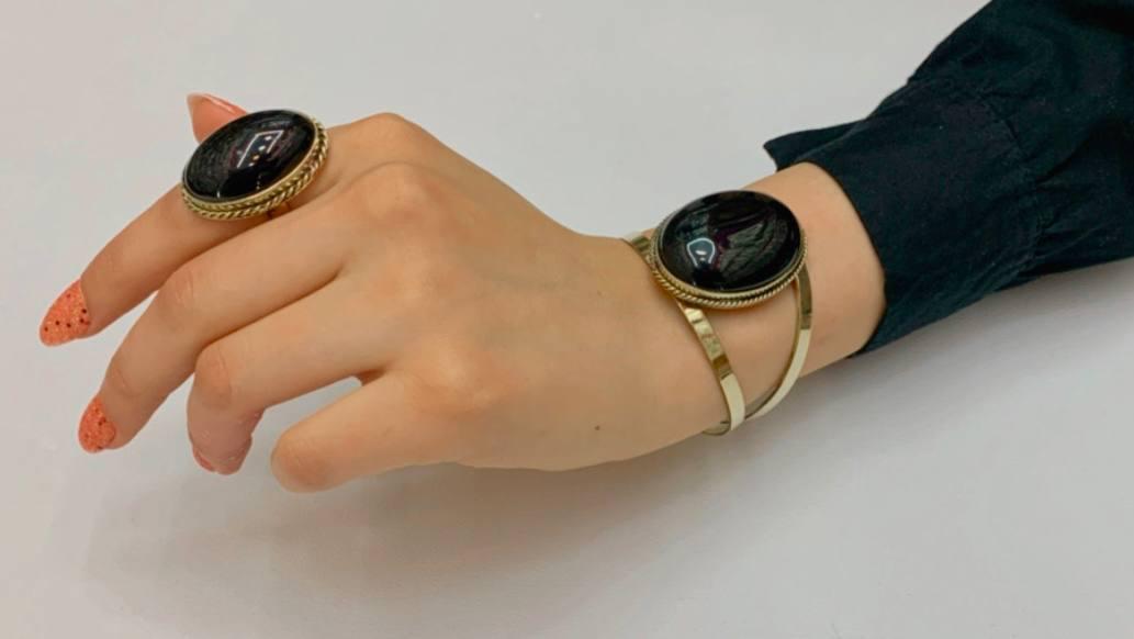 copper ( Bracelet & Ring )