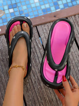 SHEIN Anti-Slip & Wear-Resistant Soles! Breathable Thong Design