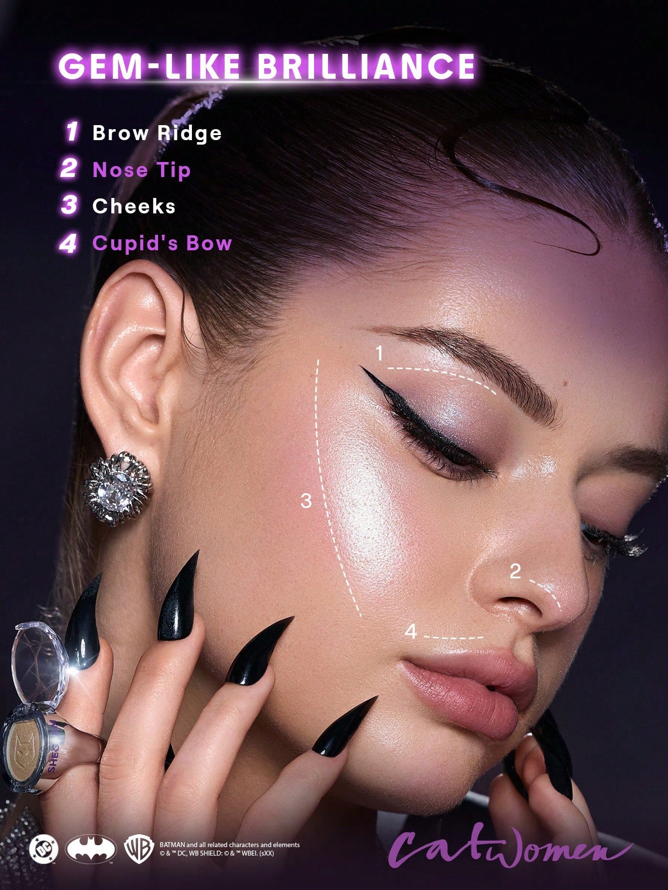CATWOMAN™ | SHEGLAM Jewel Thief Highlighter Ring Brand Beauty