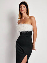 فستان طويل نسائي من SHEIN COSMINA بتصميم بسيط وعملي