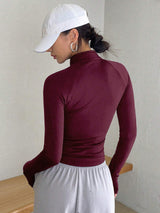 SHEIN DAZY New Slim Fit Women Solid Color Zip-Up Casual Lightweight Jacket