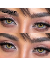 SHEIN FRESH LADY Freshlady Student Eye Makeup Look Pupilentes California