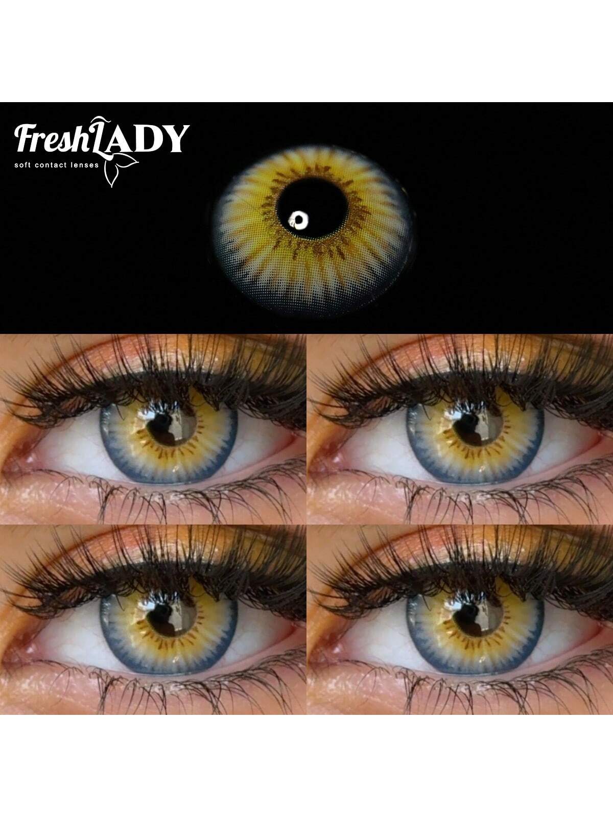SHEIN FRESH LADY Freshlady Student Eye Makeup Look Pupilentes California