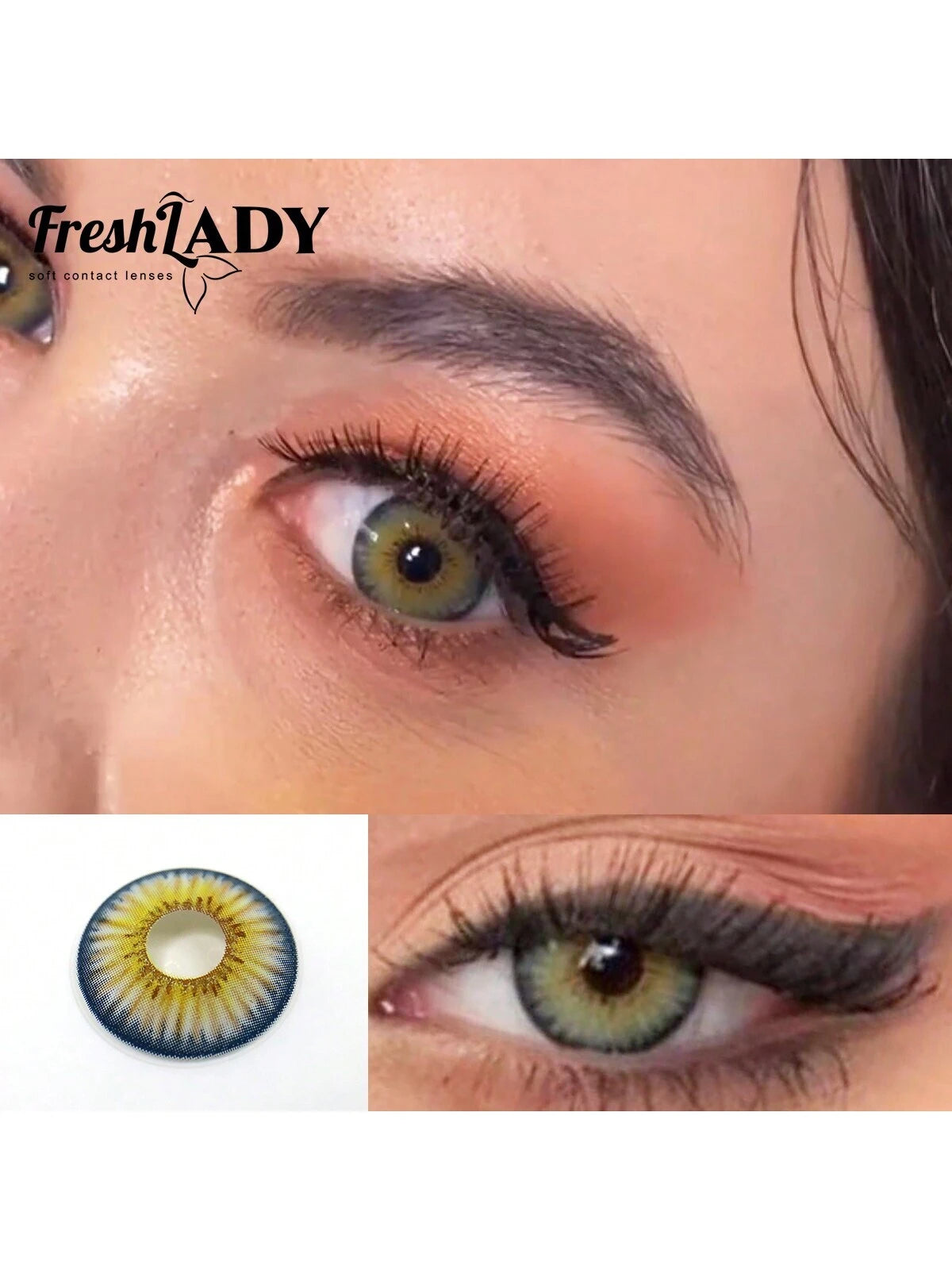 SHEIN FRESH LADY Freshlady Student Eye Makeup Look Pupilentes California