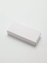 White rectangular box on a light gray background