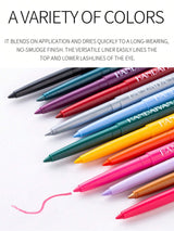 SHEIN HANDAIYAN Color Eyeliner Quick-Drying Brow Pencil Sweat-Proof Glue Eyeliner Extremely