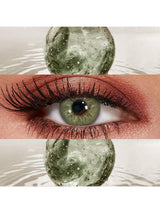 Lalens Lalens New Arrival 1 Pair2 Pieces Of Small Pupil Unspoken Natural Oliver Colored Contact Lenses