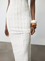 Maija Casual Solid Color Fitted Sleeveless Dress