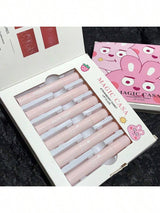 SHEIN Mirror Lip Gloss Set, 6pcs Long Lasting Plumping Liquid Lipstick Kit