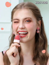 SHEIN Misslyn 2 In 1 Lip & Cheek Tint, For Both Lip And Check, High Moisturizing Effect