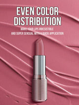 SHEIN Misslyn Cream Crush Lipstick & Moisturizing Lip Blam,2 Pcs,Cream Crush Lipstick, Creamy Non-Stick Hydrating Lipstick, Creamy Hydrating