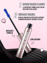 SHEIN Misslyn Color Mania Mascara, Smudge Proof, Dramatic Volume, Long-Wearing