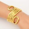 SHEIN Punk Hiphop Style Flexible Adjustable Gold Necklace, Snake - Sugar Egypt