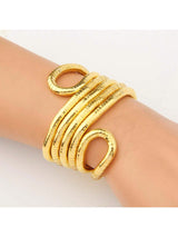 قلادة ذهبية مرنة قابلة للتعديل على طراز بانك هيب هوب من SHEIN