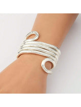 قلادة ذهبية مرنة قابلة للتعديل على طراز بانك هيب هوب من SHEIN