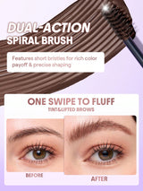 SHEGLAM Airy Tinted Volumizing Brow Mousse-Auburn