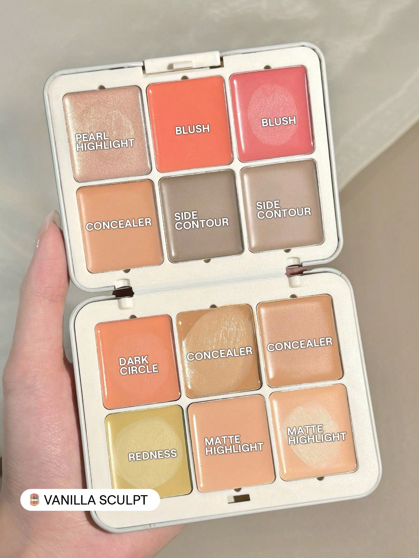 SHEGLAM All About That Face Multifunctional Face Palette-Vanilla