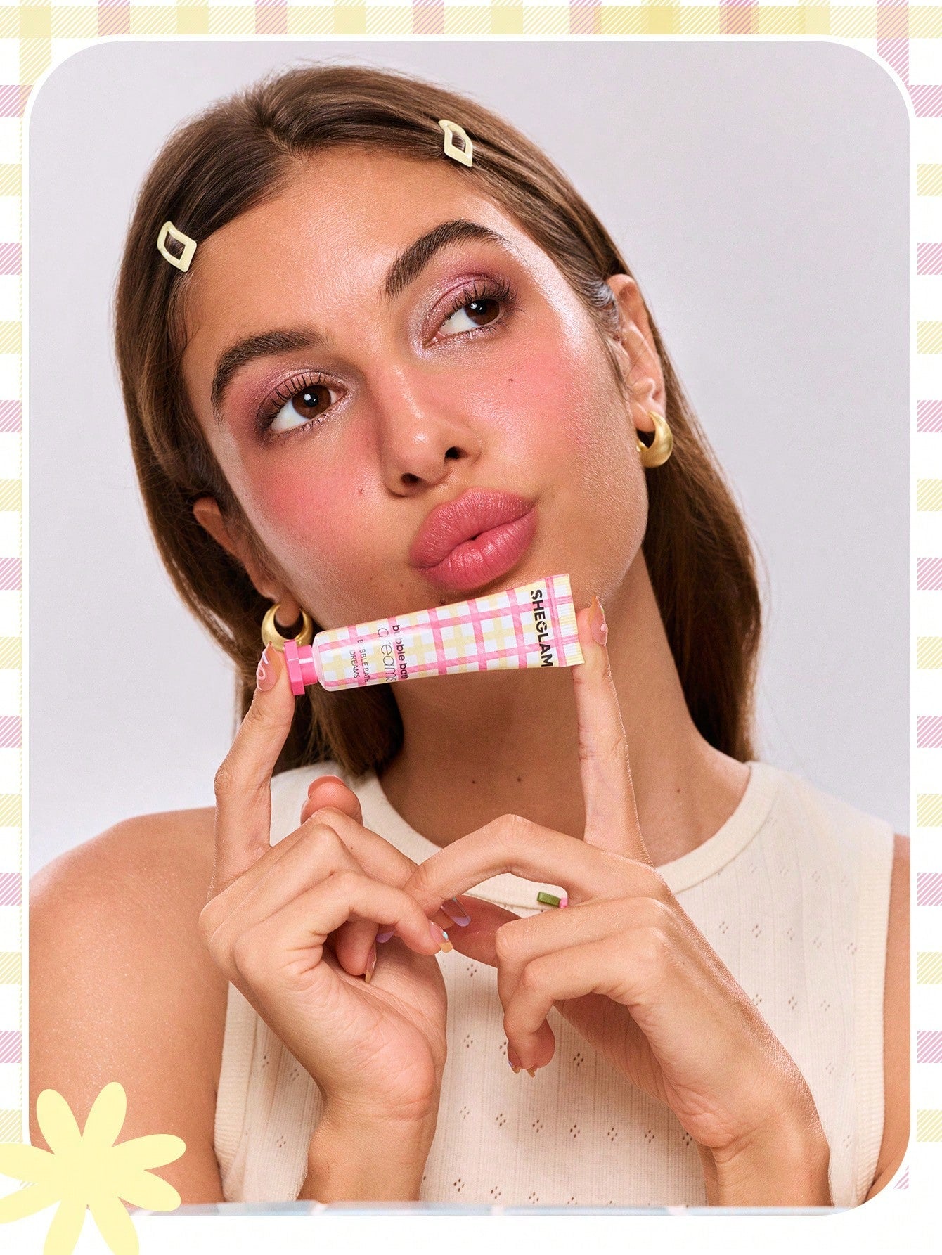 SHEGLAM Bubble Kiss Lip Balm-Peaches Brand Beauty Makeup