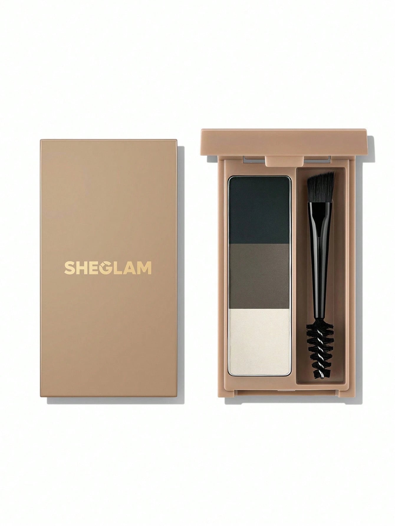 SHEGLAM Puff Brow Palette-Charcoal Brand Beauty Makeup Face