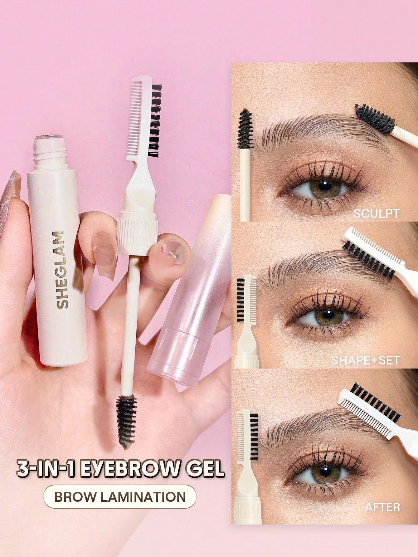 SHEGLAM Save Lt Laminating Brow Gel Brand Beauty Makeup