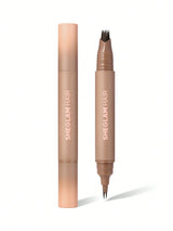 SHEIN SHEGLAM HAIR 2 IN 1 Volume Boost Root Touch Up Pen-Dark Brown