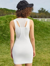 SHEIN Cutout 2 In 1 Bodycon Dress