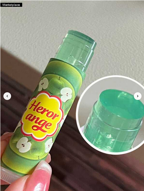 SHEIN Herorangeh Lip Balm Candy Flavor, Cool &amp; Moisturizing Texture, Hydrating, Exfoliating, Reducing Fine Lines, Portable And Convenient For Students, Travel, And Special Occasions, Net Weight 4g.png