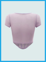 SHEIN ICON Halter Neck Tie Back Sheer Asymmetrical Hem Mesh Crop Top