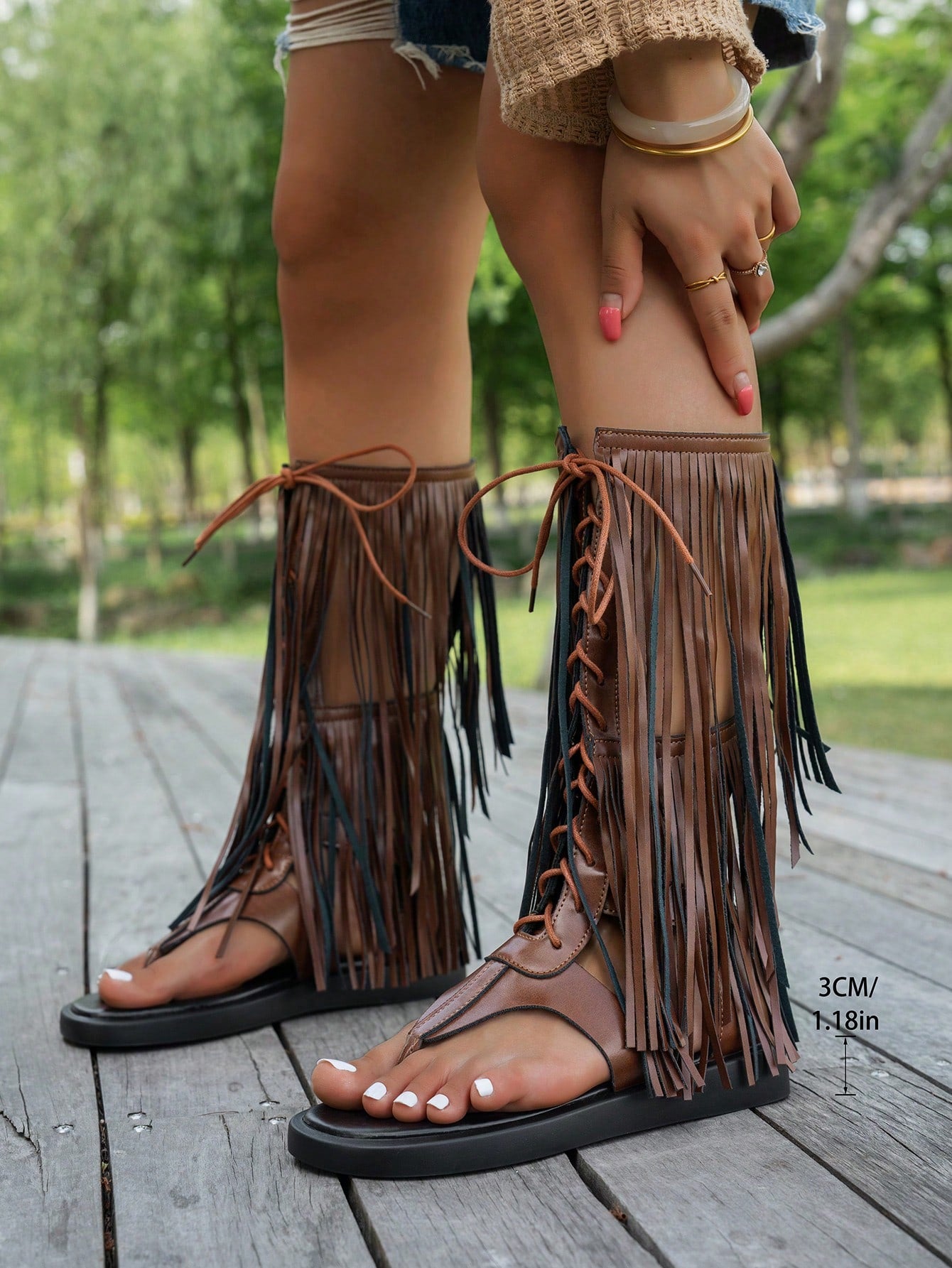 2026 Women's Boots Fashion Brown Versatile Women's Boots BY SHEIN 