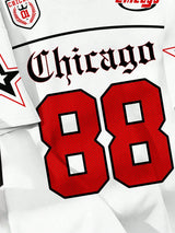 SHEIN EZwear Casual Minimalist Large Number Print Round Neck Short Sleeve Loose Women T-Shirt, Suitable For Summer