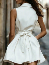 SHEIN Elegant French Style Women's Summer Dress , Graceful Office Brunch