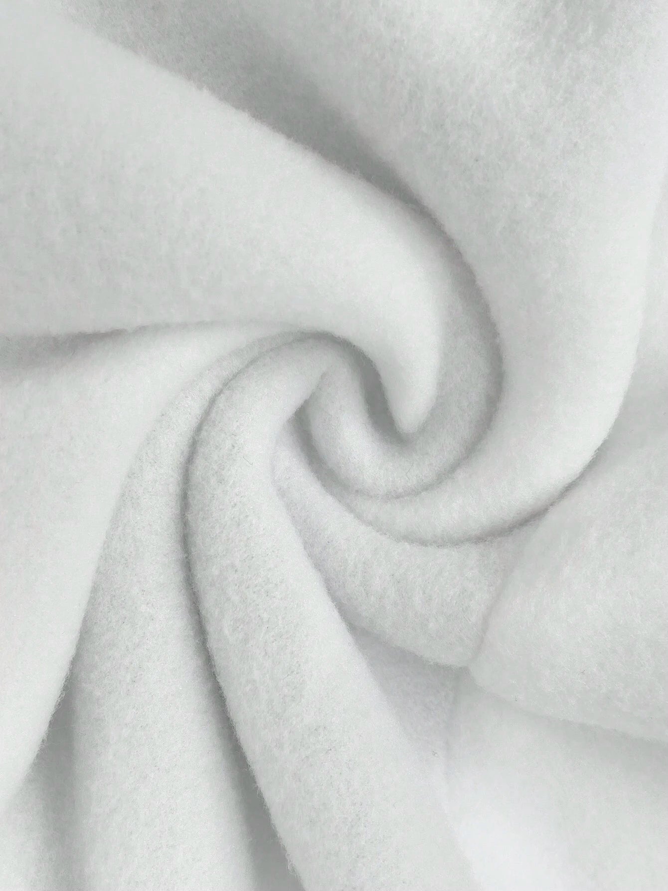 SHEIN Essnce Casual Solid Color Hoodie Sweatshirt With Pockets And Back Print, Long Sleeve