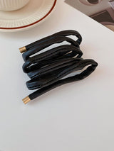 SHEIN Hair Tie Wrapped Design  Casual