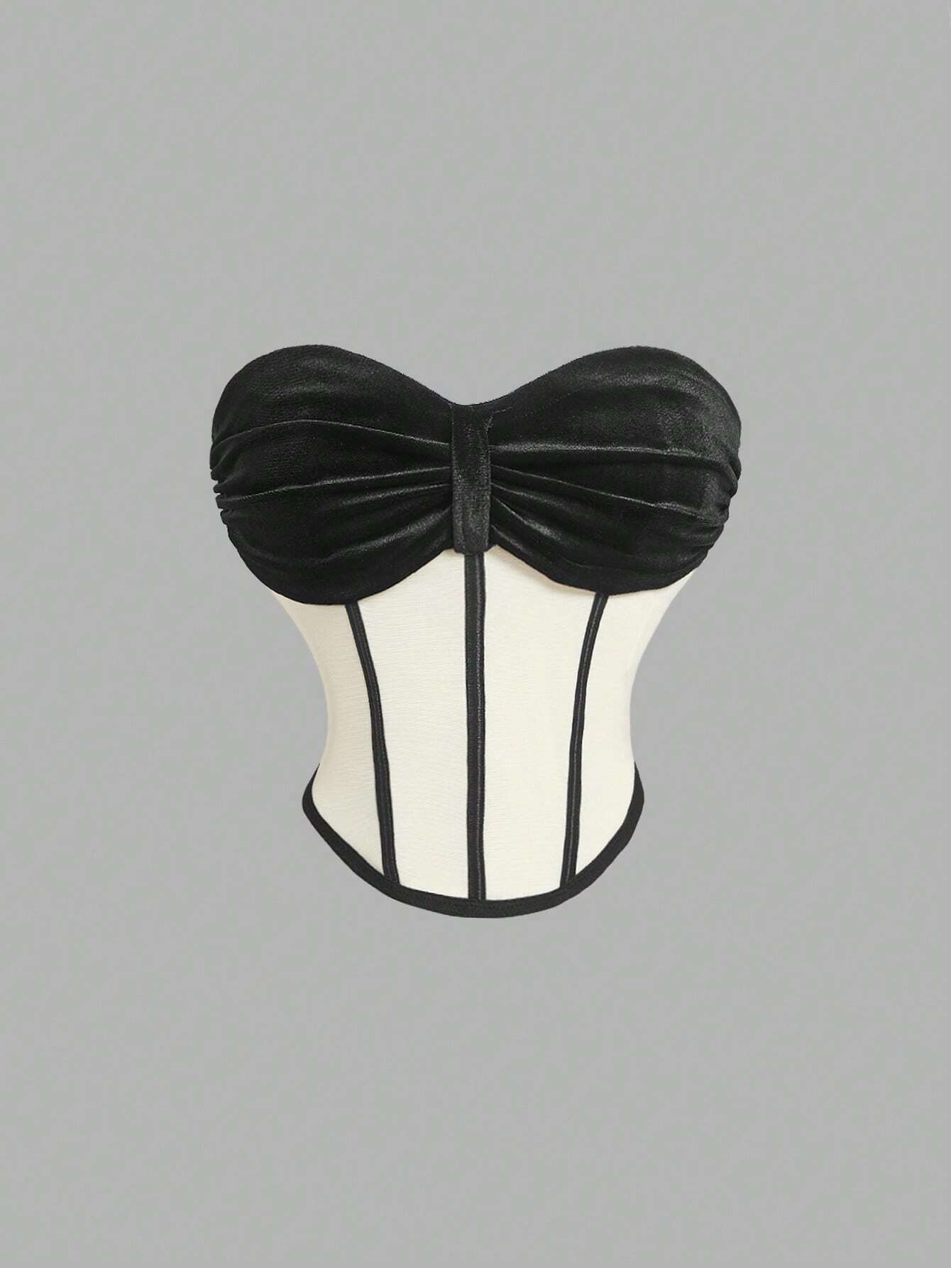 SHEIN MOD Asymmetrical M Camisole Top With Contrasting Bow On The Front,Sexy Tank Top